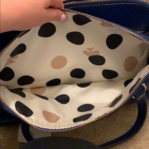 Kate spade cobalt blue purse - Picture 3 of 4